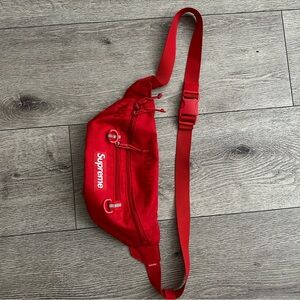Supreme Red Waist Bag SS19